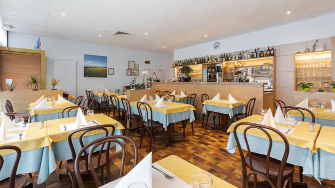 Salle du restaurant - Le Point du Jour à Genève
