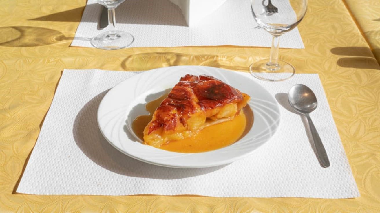 Tarte tatin - Le Point-du-Jour - Genève