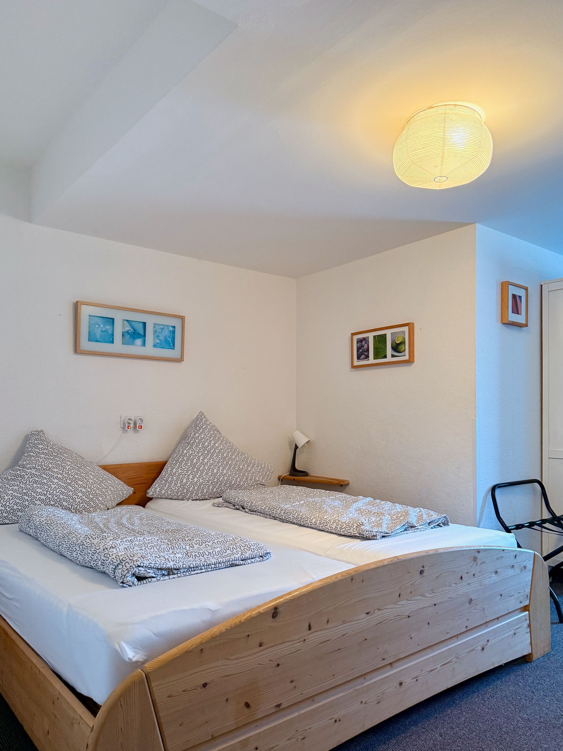 Schlafzimmer Nr. 3 der Kastanien-Lodge