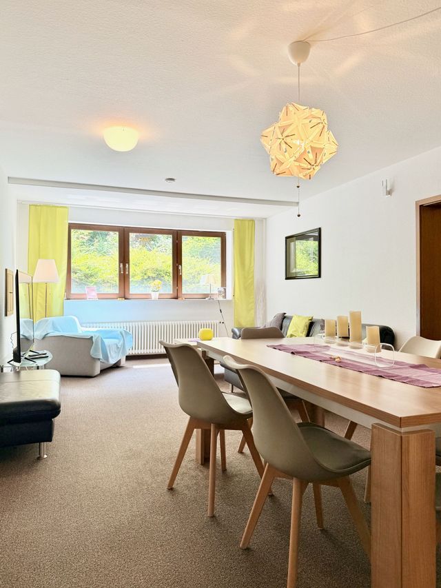 Wohnzimmer Kastanien-Lodge