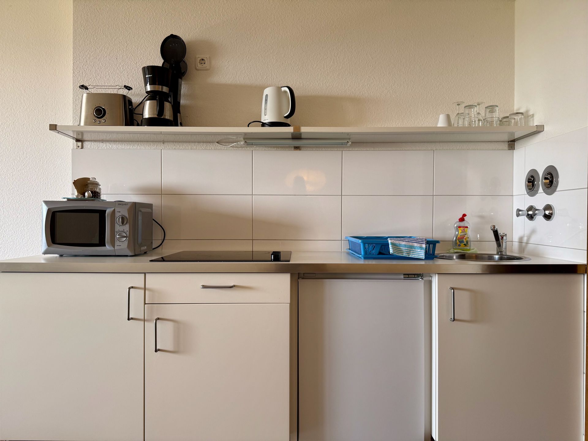 Kitchenette eines Maisonette-Apartments