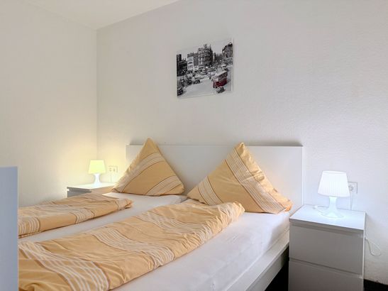 Schlafbereich Standard-Apartment