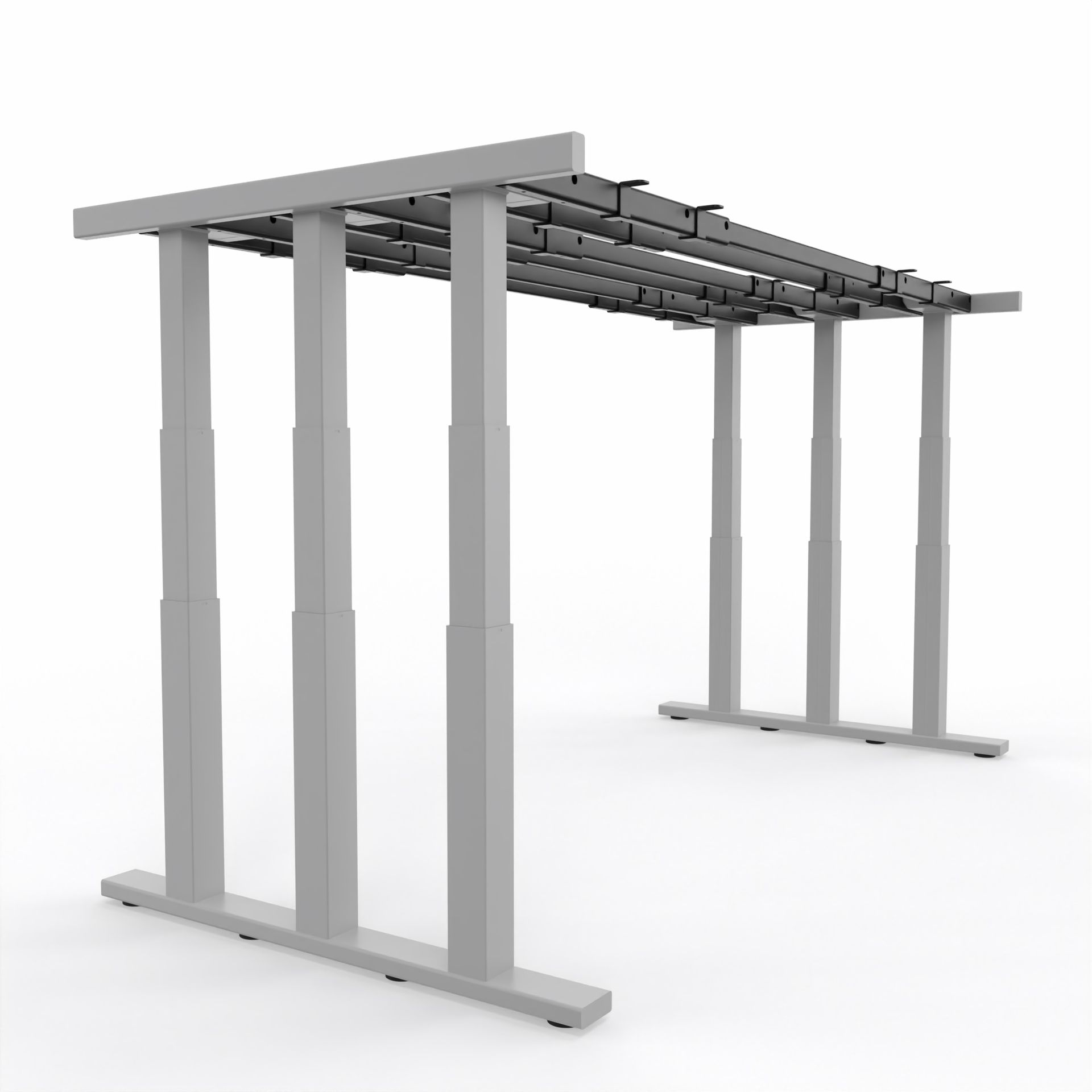 Flexible Lösung für hohe Lasten mit der 4flexMONTI-Technologie, die eine benutzerfreundliche Anpassung und optimale Stabilität für unterschiedlichste Anwendungen bietet.