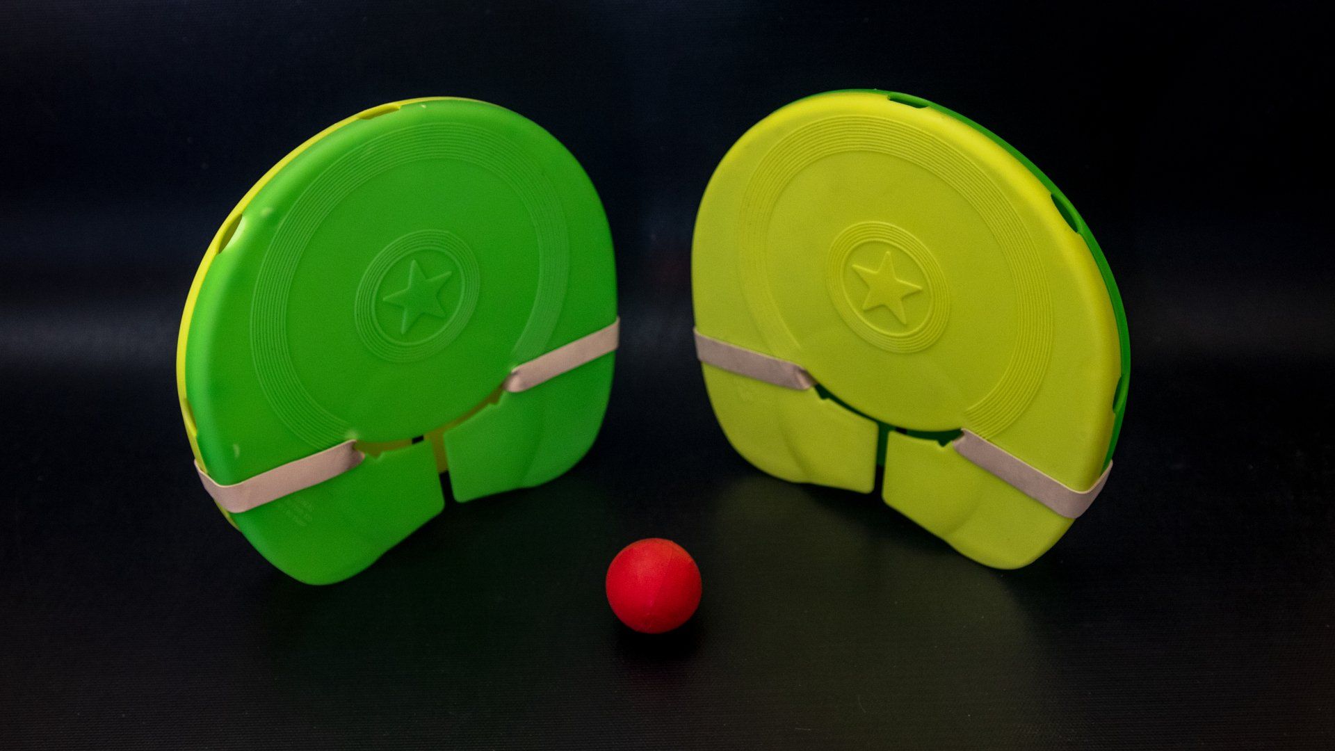 Raquettes bi-coloris