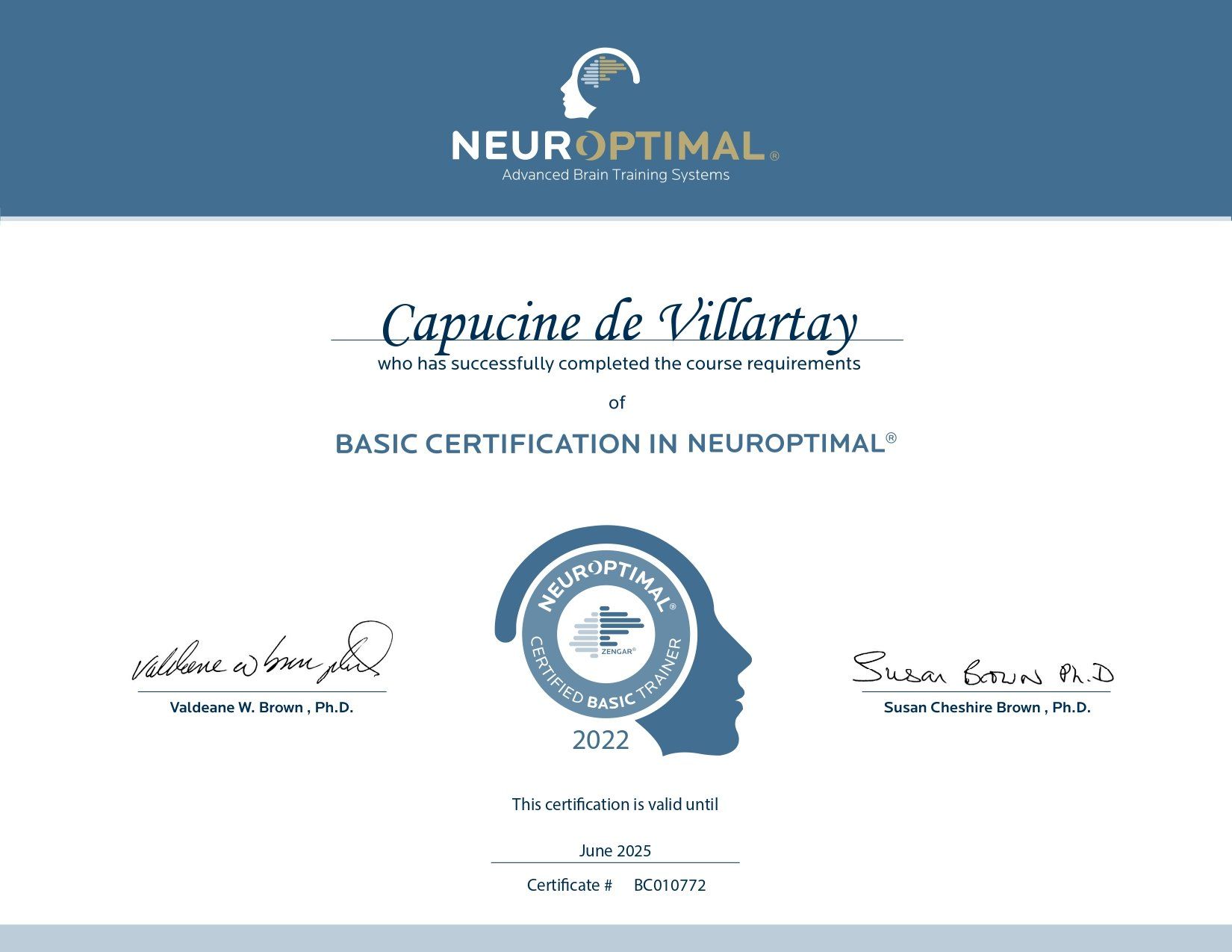 Diplome-Neurofeedback