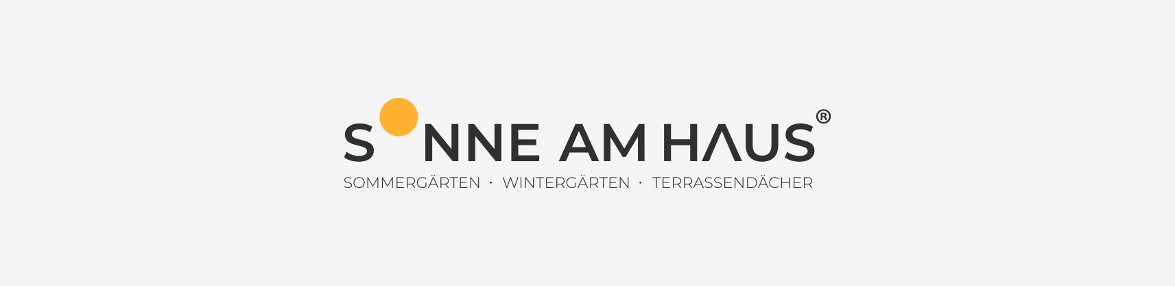 Ein Logo für eine Firma namens s nne am haus
