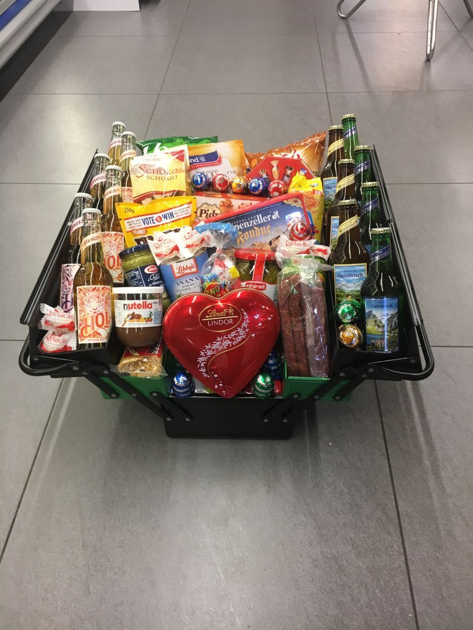 Maxi Lebensmittel, Sonnenbräu, Presentkorb