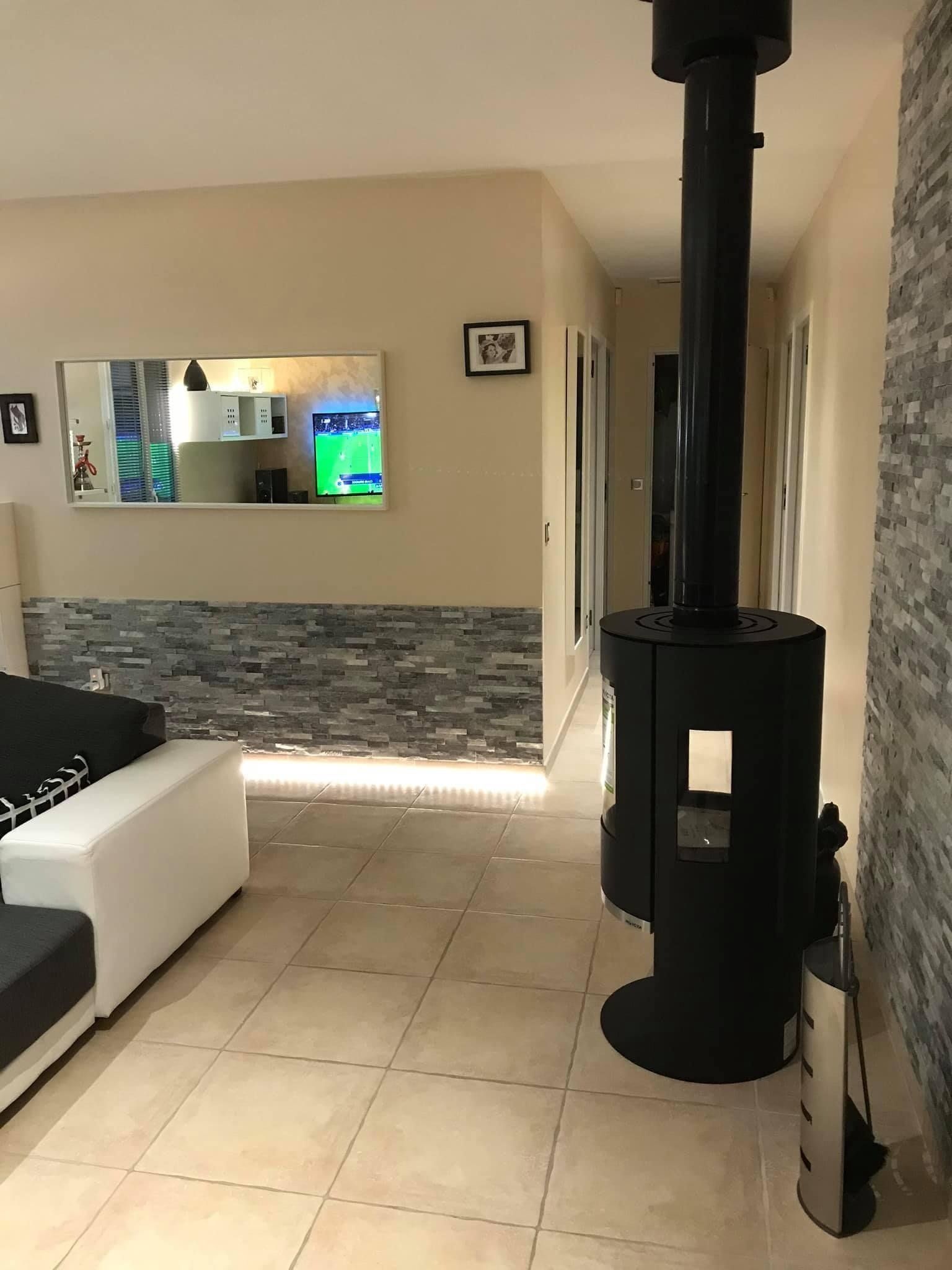 Installation de poêles à bois