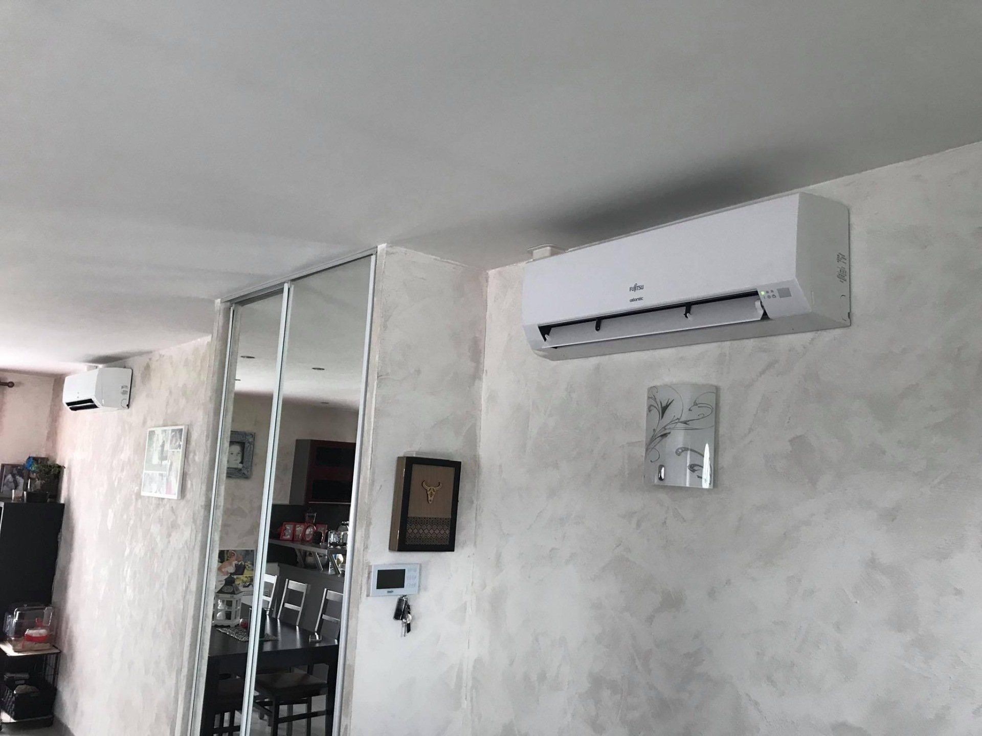 Installation de climatiseur