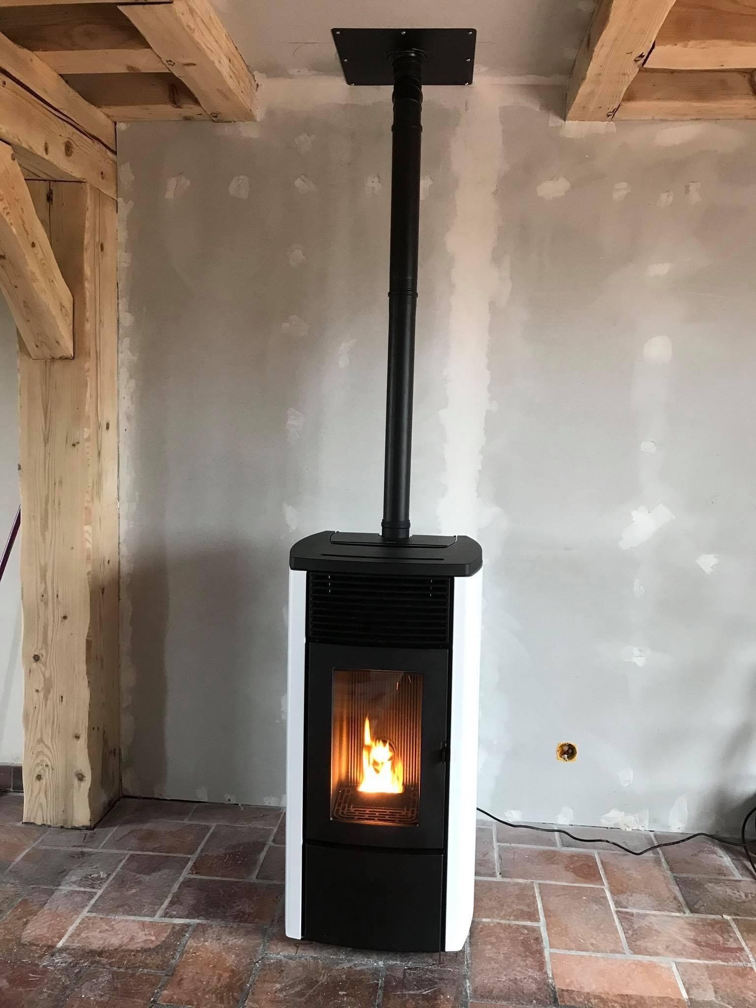 Installation poêle à granulés  MCZ