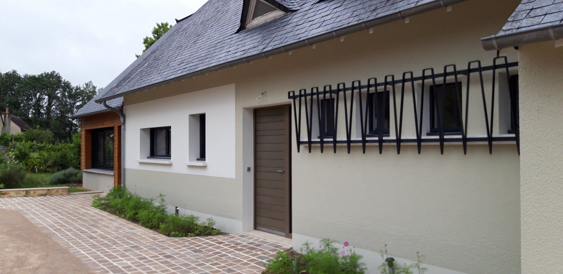 Revêtement de mur à La Ferté Bernard