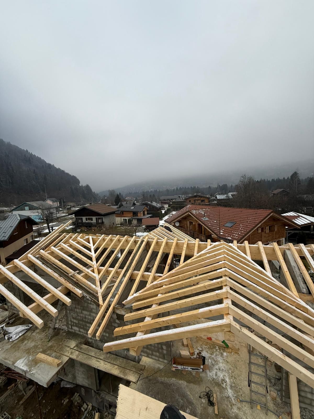 De la charpente de toit