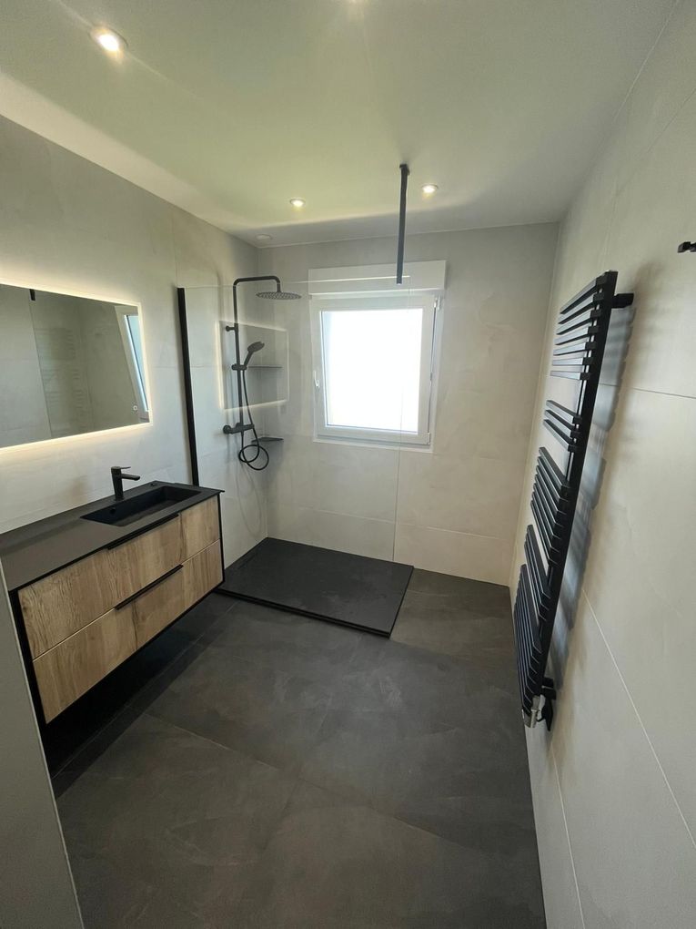 Rénovation complète d'une salle de bain à Florange