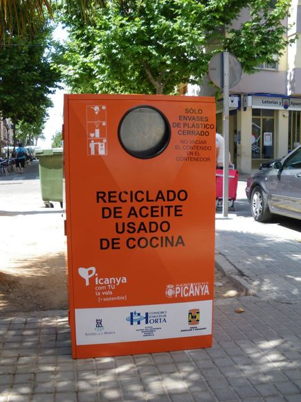 Campaña municipal para reciclaje de aceites