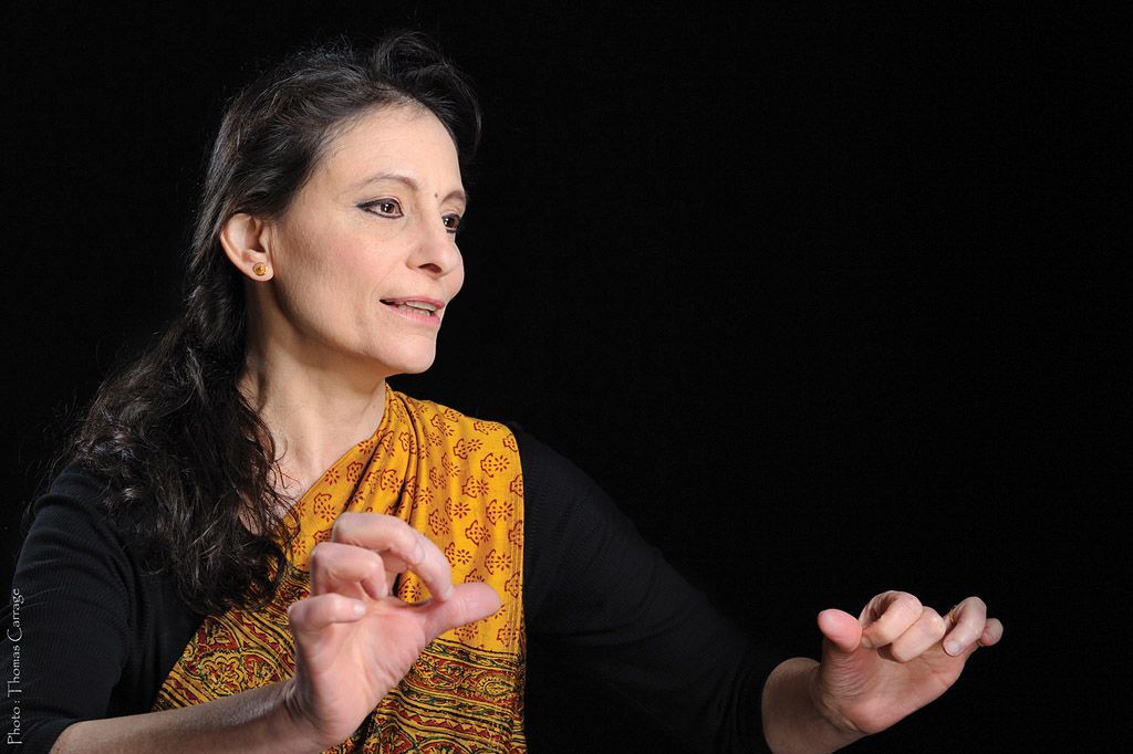 Annie Rumani, Enseignante en danse Kathakali à l'école Premier Acte