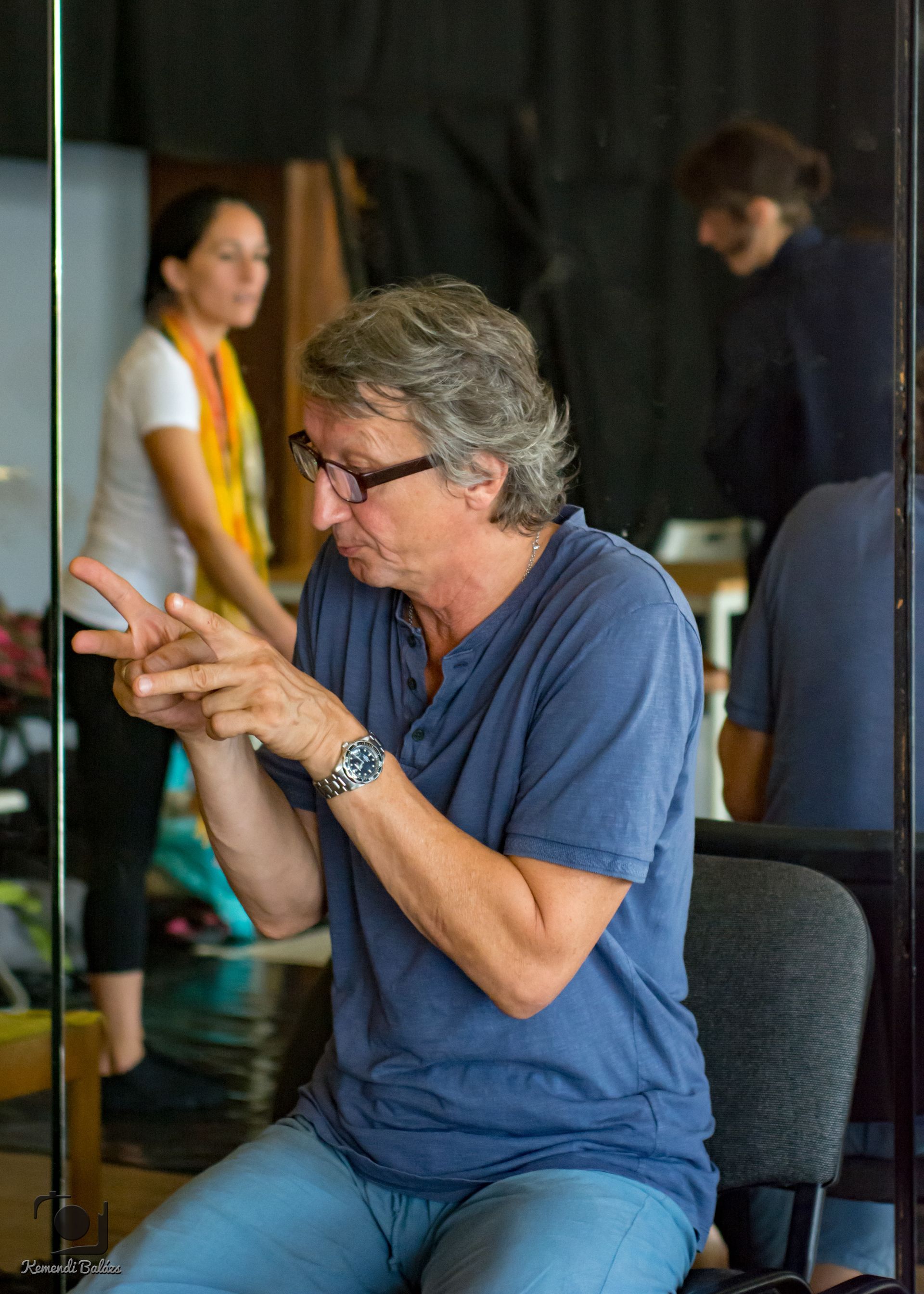 Vladimir Granov, enseignant à l'école Premier Acte