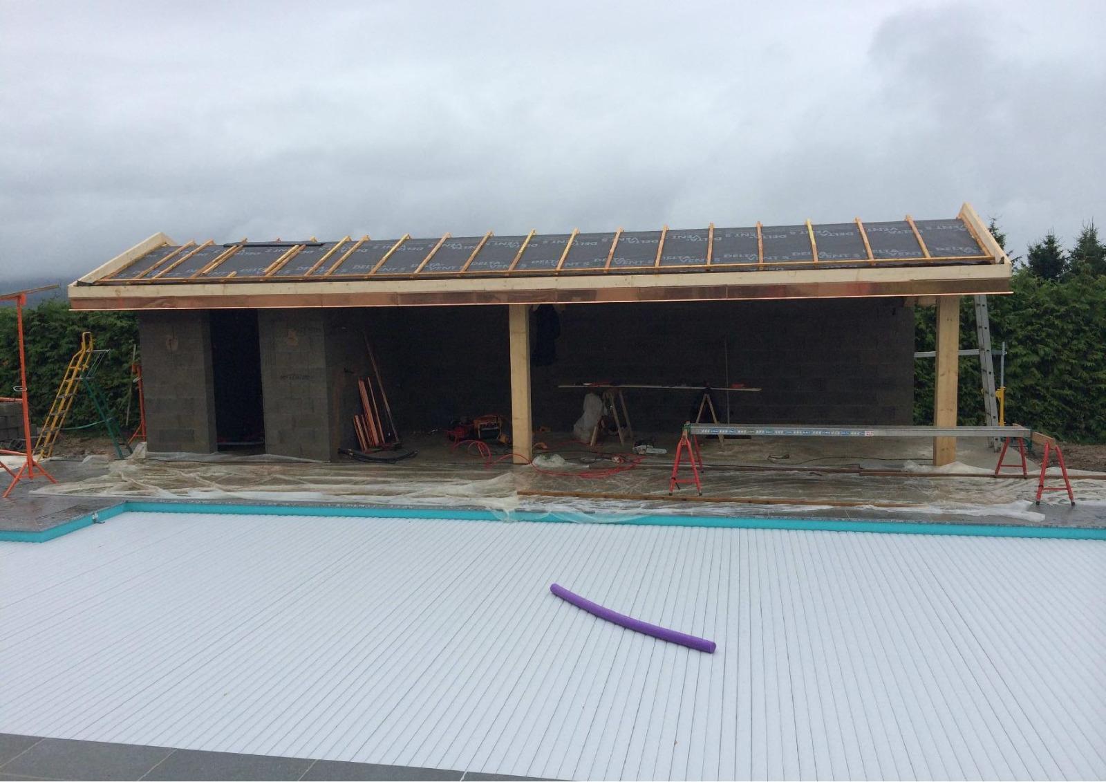 Pool house pour piscine