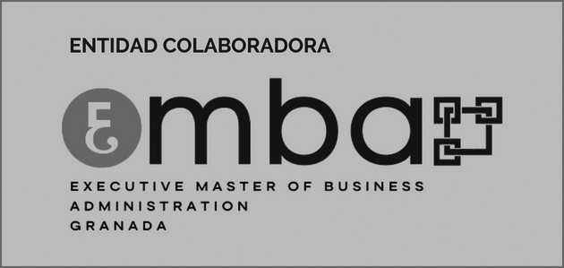 Un logotipo para el Máster Ejecutivo de Administración de Empresas (MBA) en Granada.