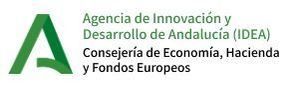 A logo for a company called agencia de innovacion y desarrollo de andalucia
