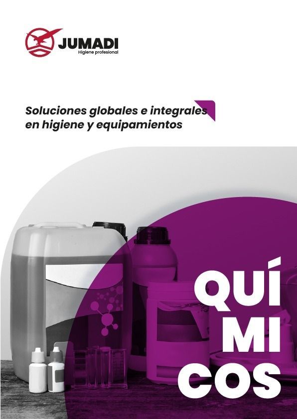 Un círculo morado con un montón de botellas encima.
