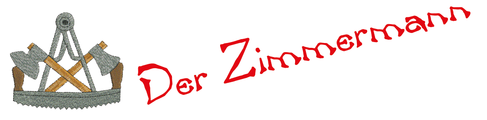 Der Zimmermann - Logo