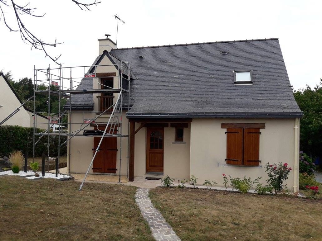 Avant la réalisation de l'isolation