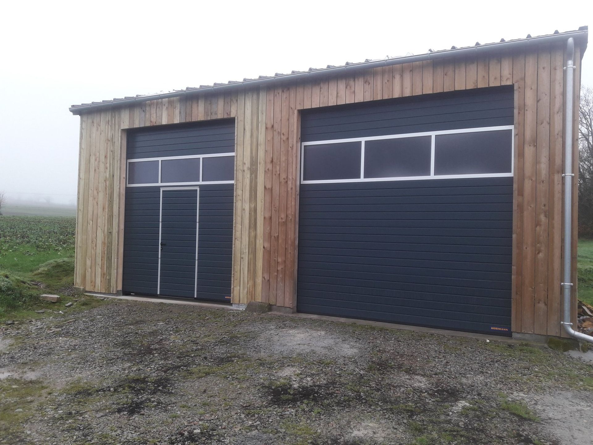 Porte de garage industriel 