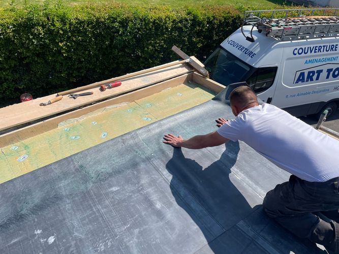 Étanchéité avec membrane