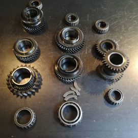 Verschlissenes Getriebe