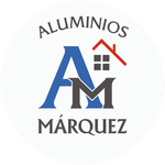 Logotipo de Aluminios Márquez: 