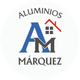 Logotipo de Aluminios Márquez: 