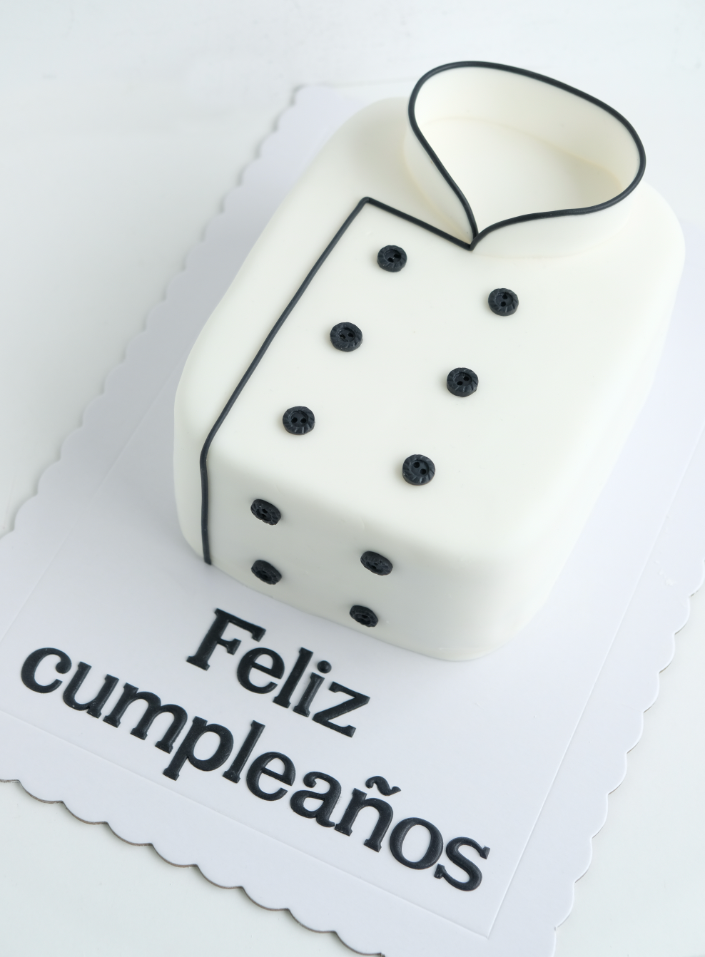 Una tarjeta de Feliz Cumpleaños con un gorro de chef.