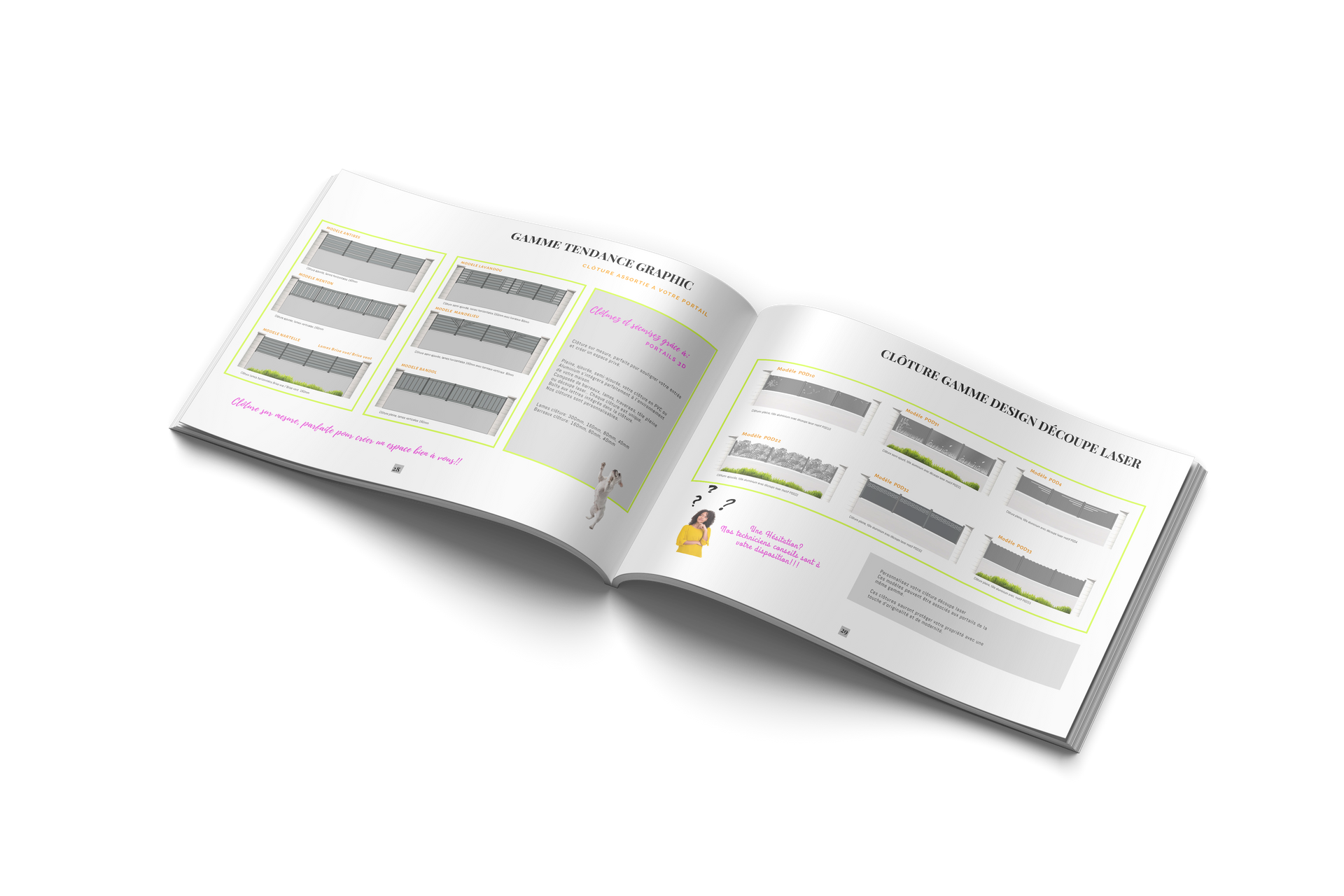 Illustration d'un catalogue