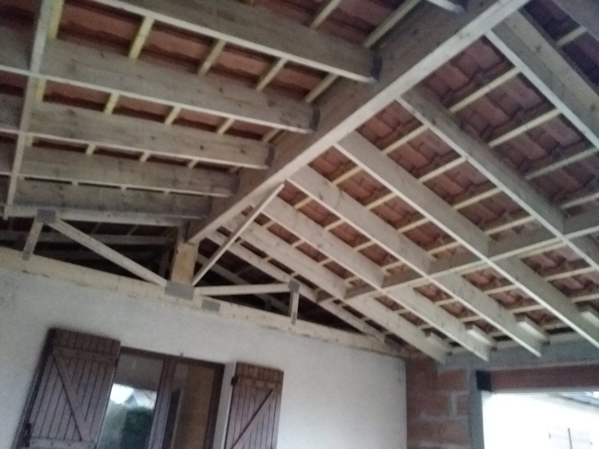 Remplacement de charpente