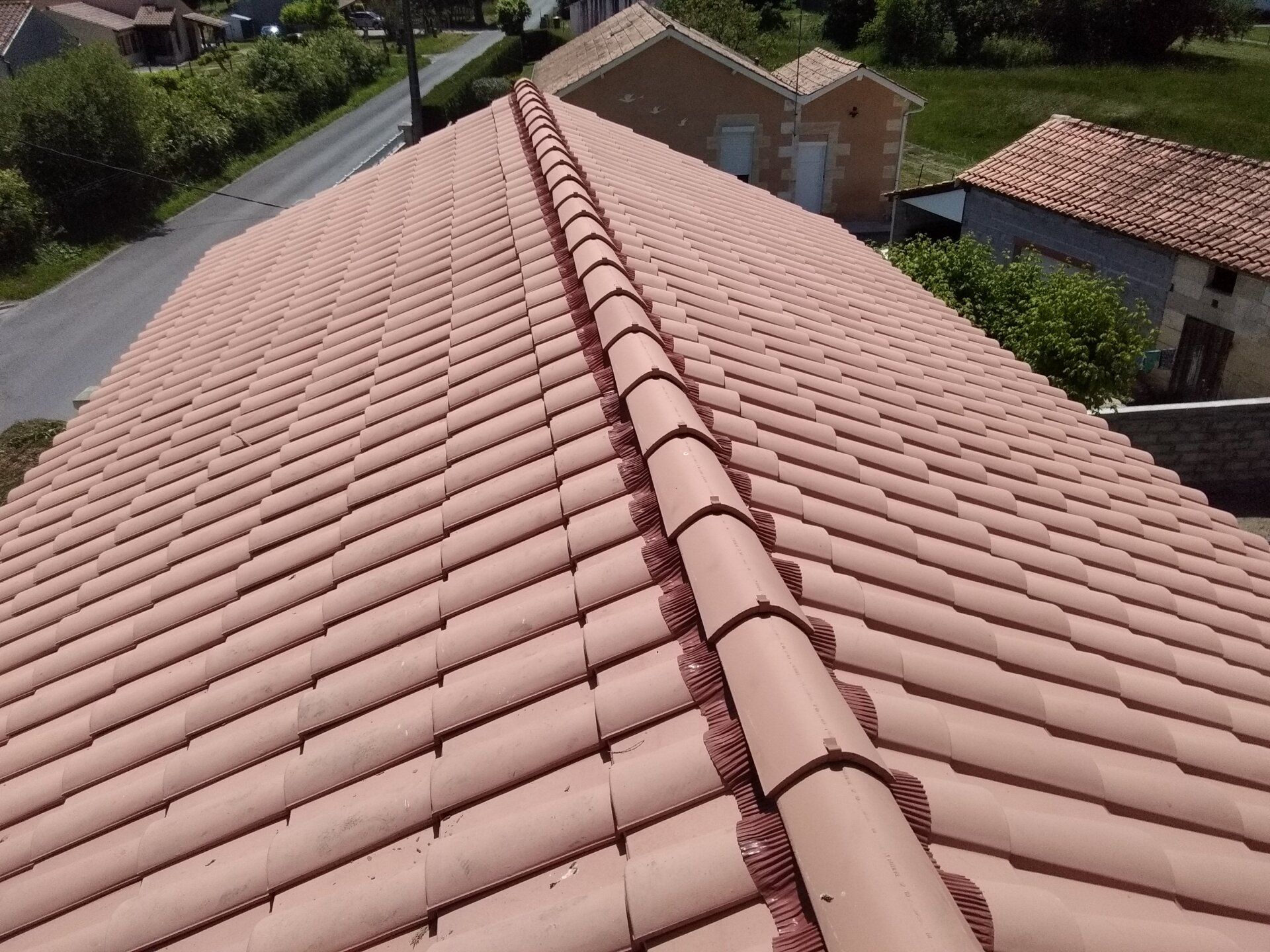 Installation de couverture à neuf