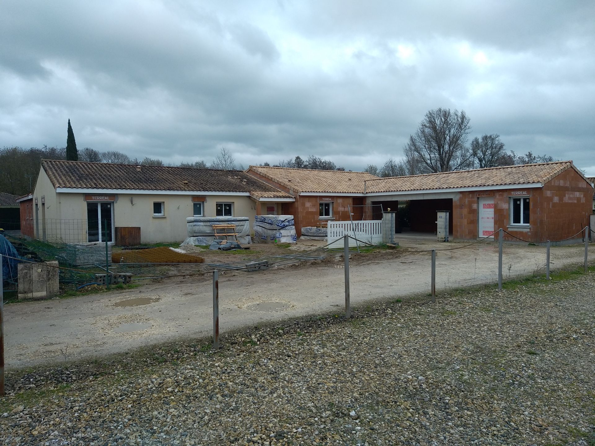 Construction d'une grande extension