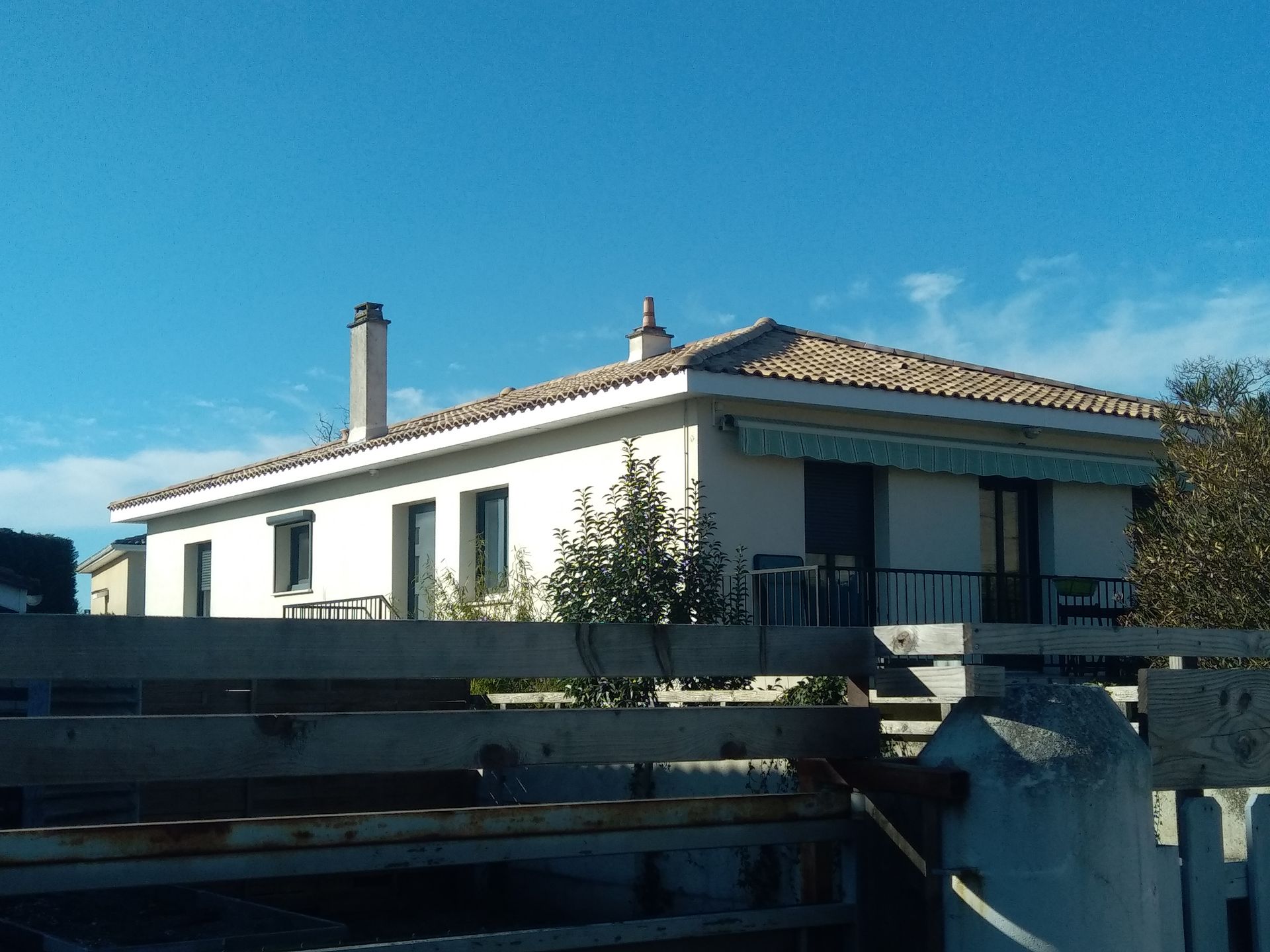 Pose de bandeaux en PVC