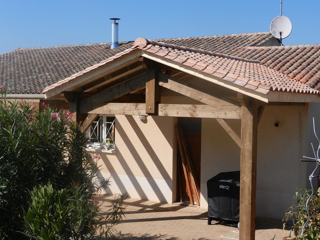 Grande maison à ossature bois