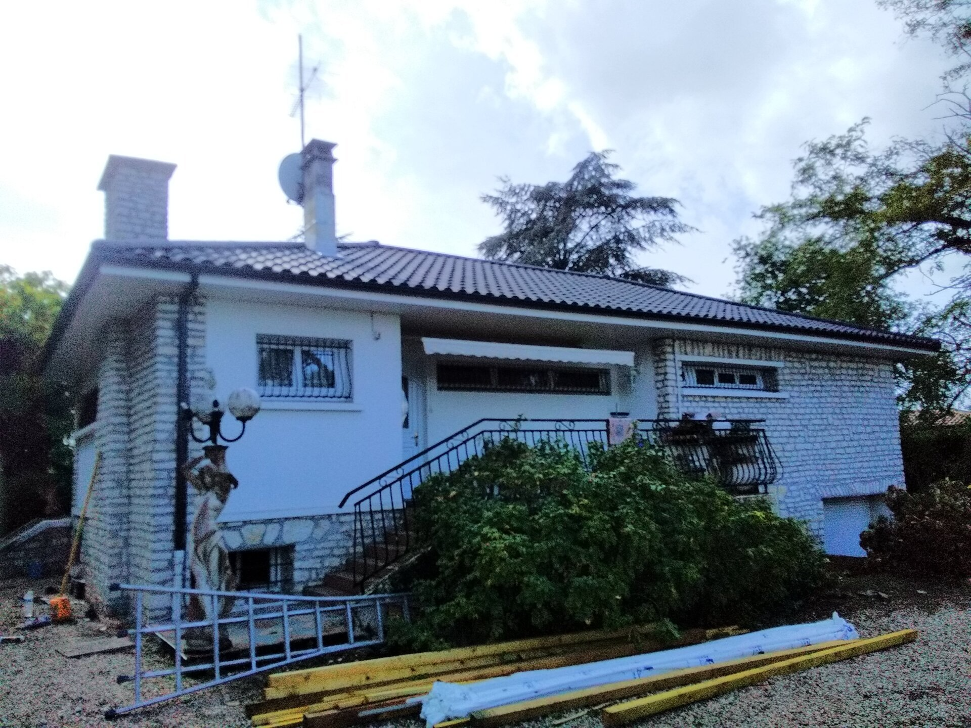 Travaux de réfection de toiture