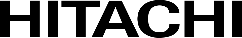 Logo Hitachi.