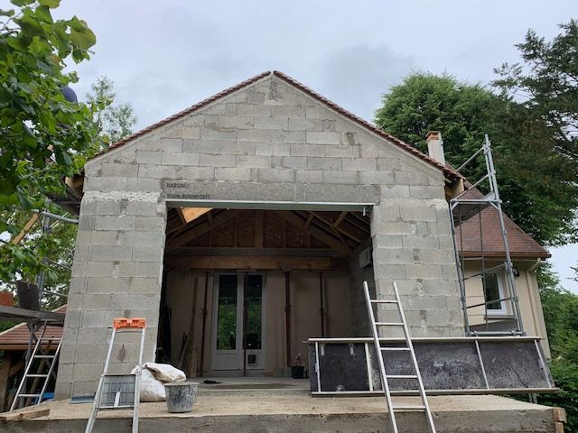 Agrandissement d'une maison