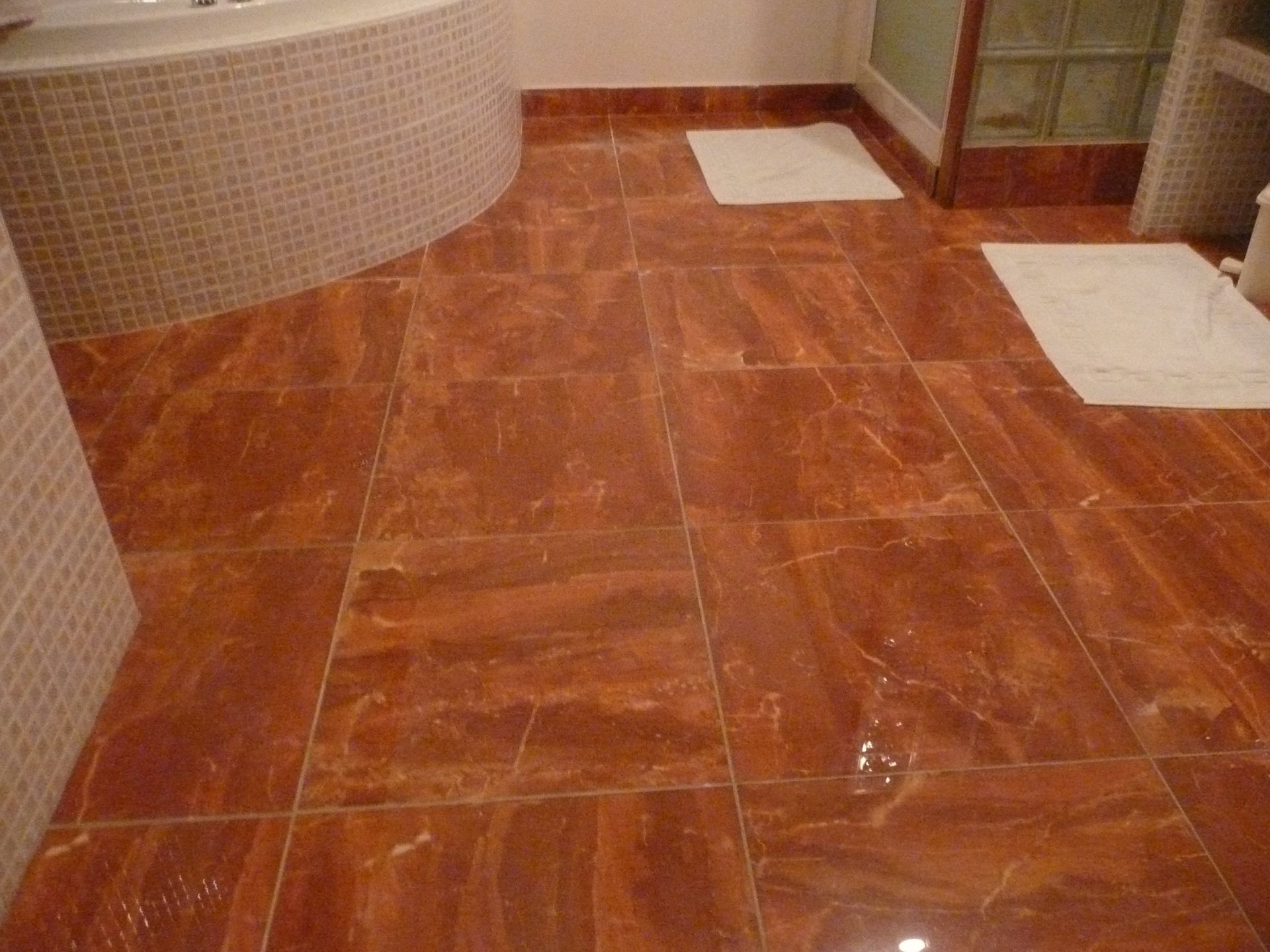 Carrelage imitation marbre