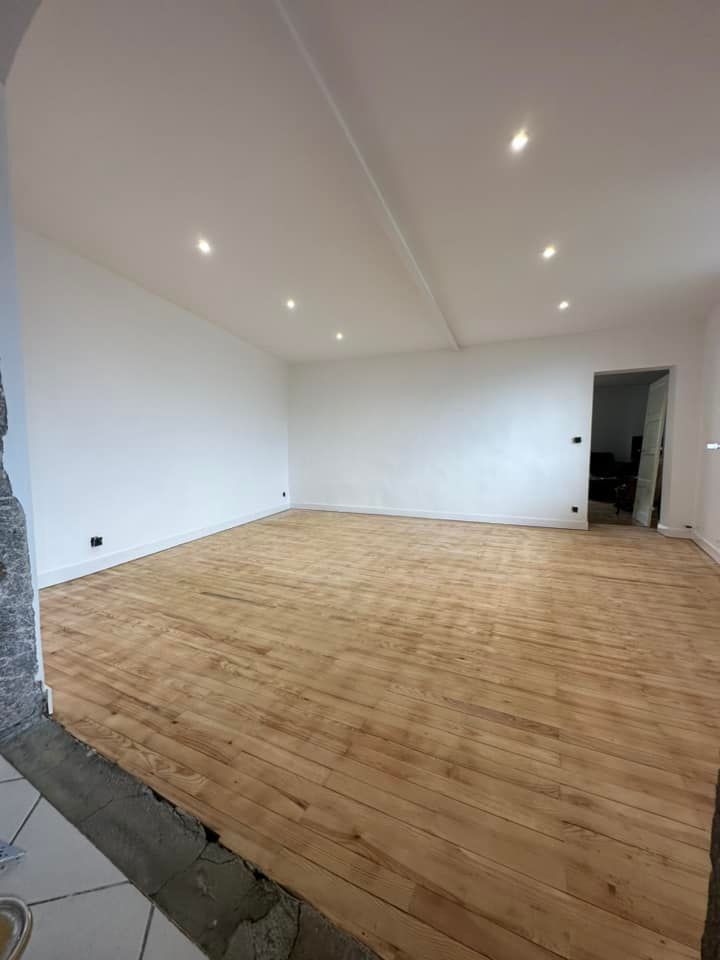 Du parquet neuf posé par LPE Rénovation
