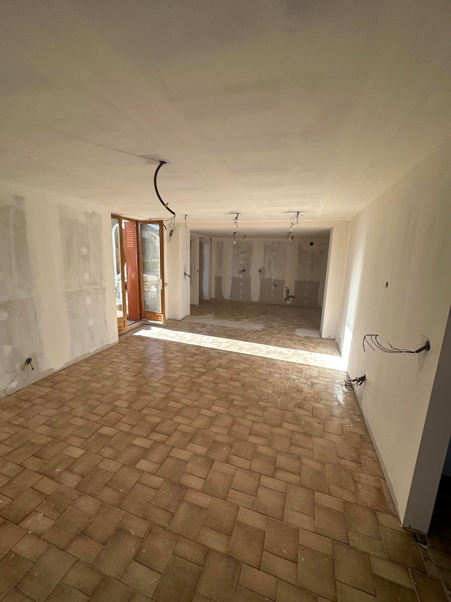 Une maison en cours de rénovation