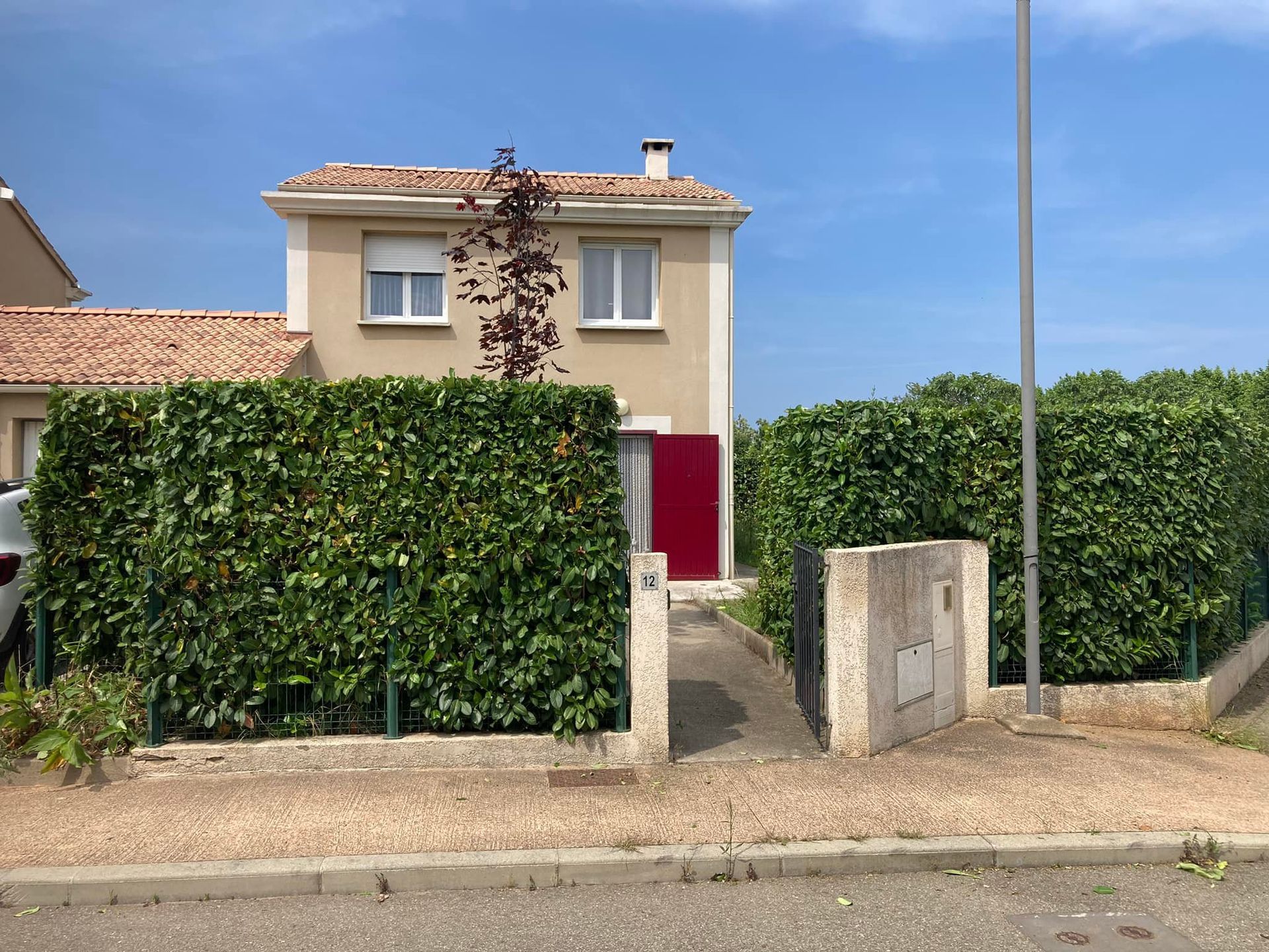 Une haie bien taillée