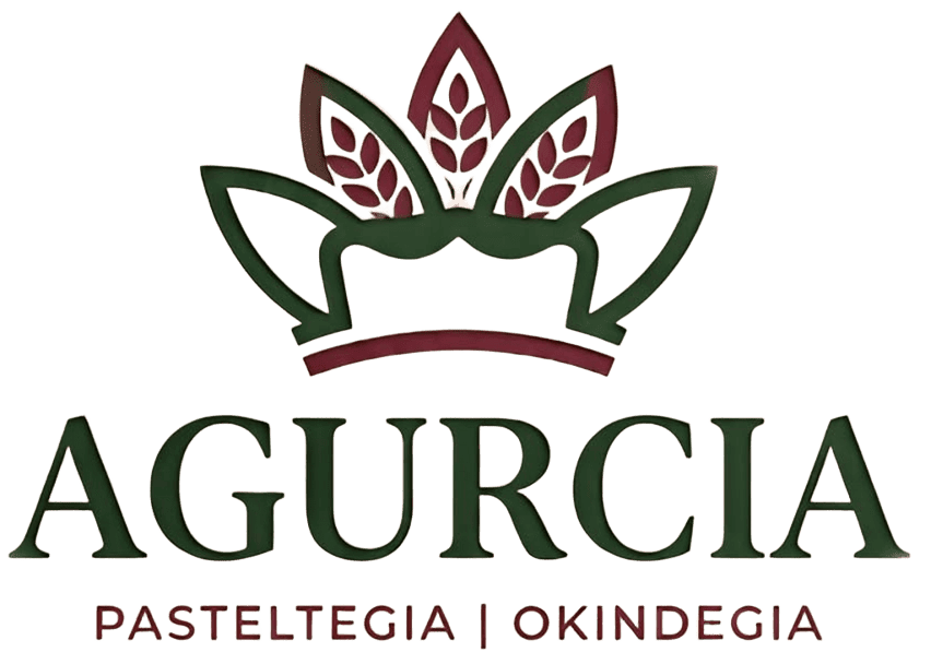 Logotipo de Agurcia Pastelería Okingdeia, panadería artesanal en Lasarte-Oria