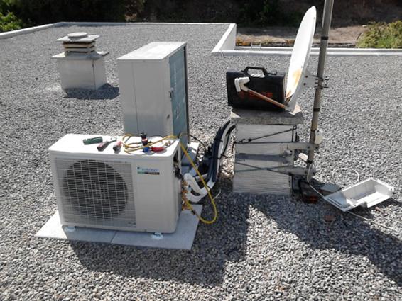Installation de climatisation réversible en extérieur à Carqueiranne