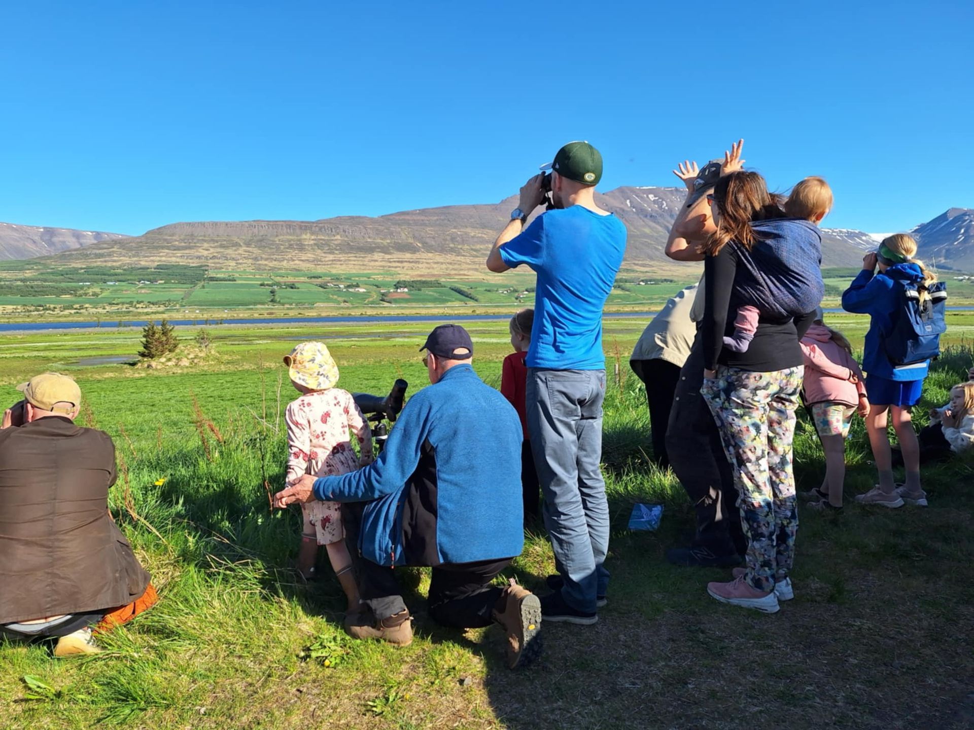 Barna- og fjölskylduferð. Fuglaskoðunarferð