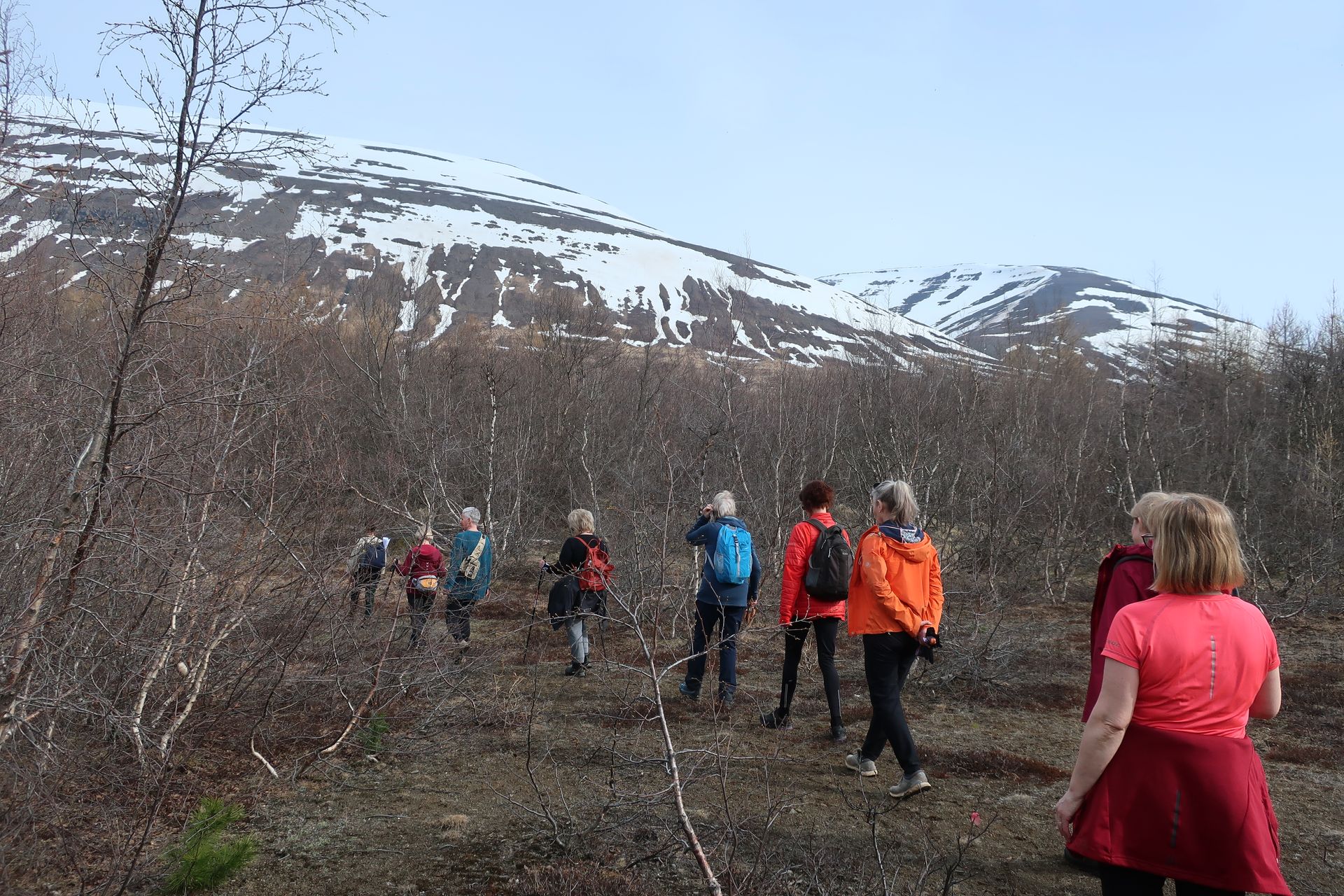 Jógaferð í Garðsárdal