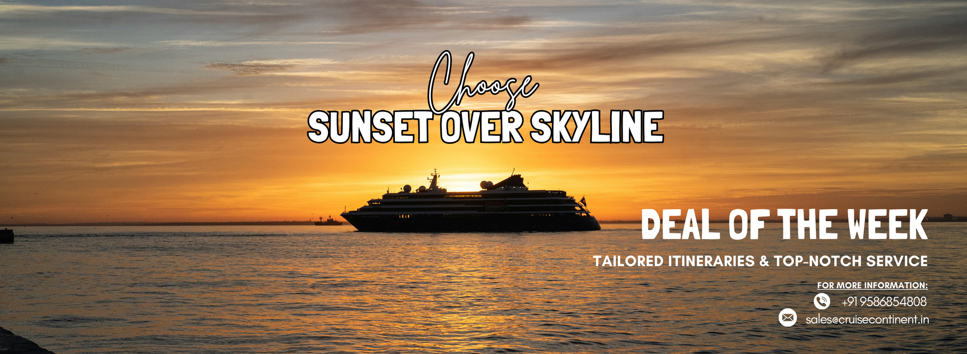 Deal of the week | Cruise vacation | luxury travel | Ocean cruises | Disney Cruises | Europe Tours | Vacation tour package | Valentine's Special Sale